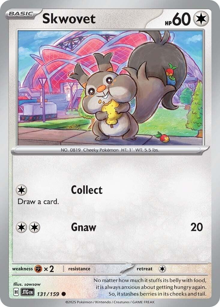Image for Skwovet (SV09: Journey Together) (131/159) - Pokemon
