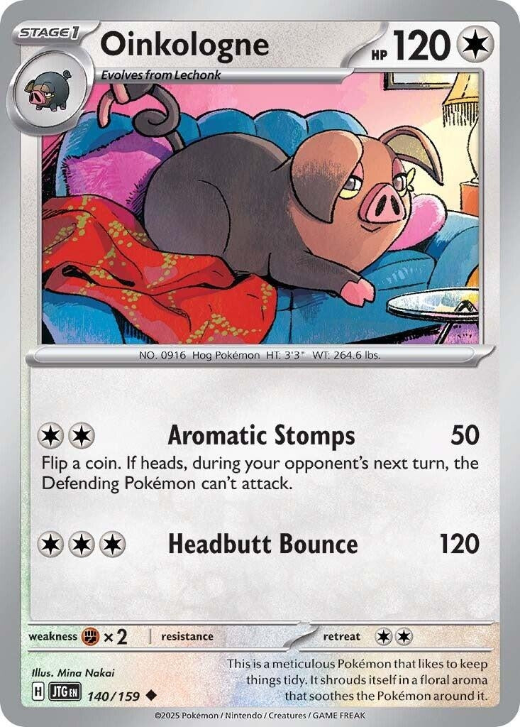 Image for Oinkologne (SV09: Journey Together) (140/159) - Pokemon