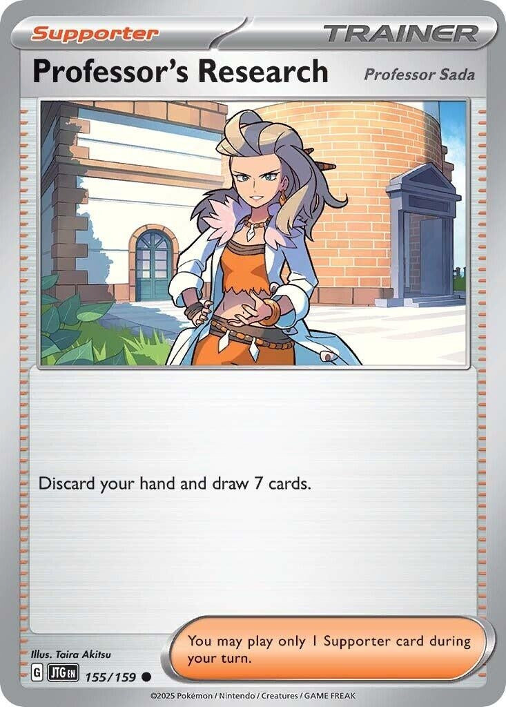 Image for Professor's Research (SV09: Journey Together) (155/159) - Pokemon