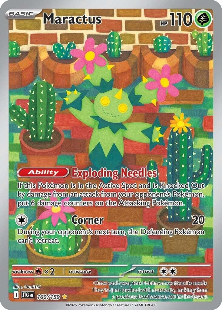 Image for Maractus (SV09: Journey Together) (160/159) - Pokemon