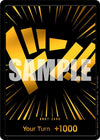 Image for DON!! Card (Black and Gold) (One Piece Promotion Cards) - One Piece Card Game