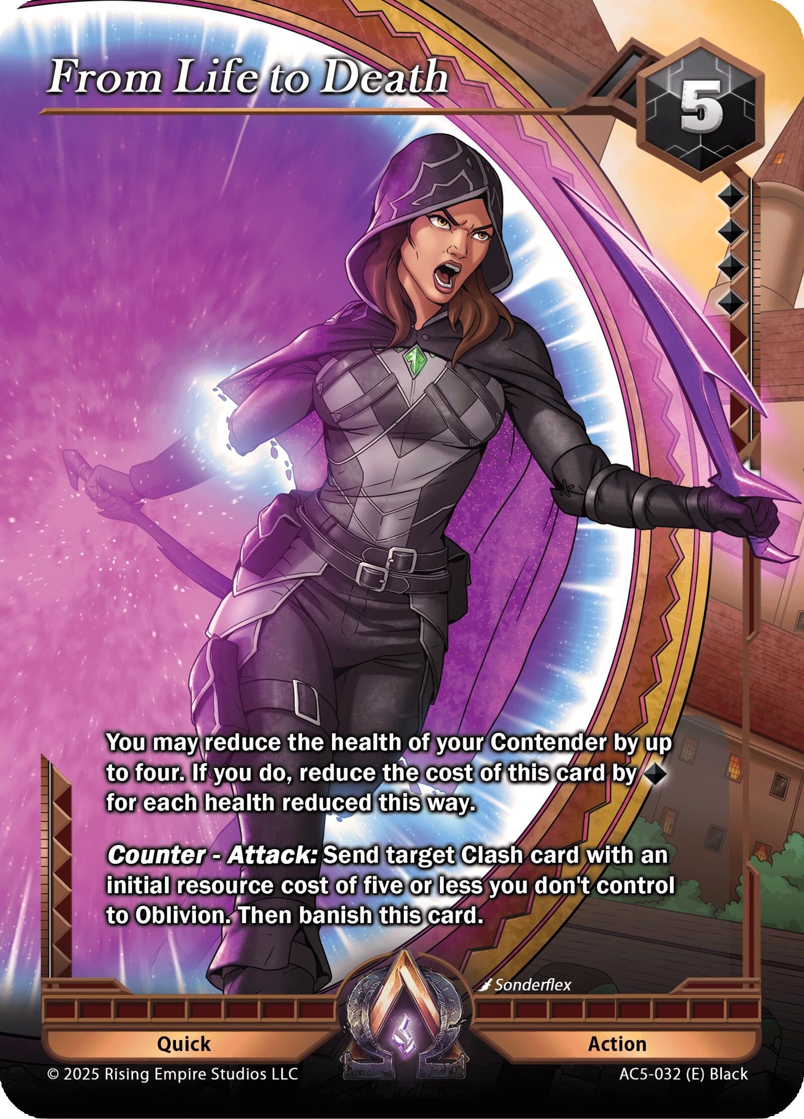 Image for From Life to Death (Equilibrium) (AC5-032) - Alpha Clash