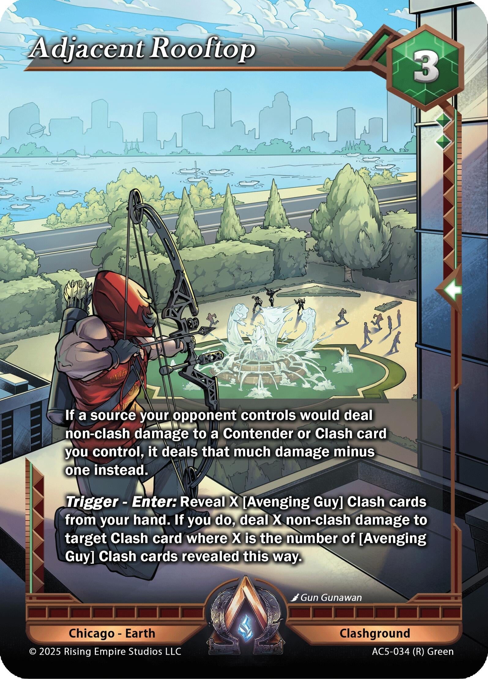 Image for Adjacent Rooftop (Equilibrium) (AC5-034) - Alpha Clash