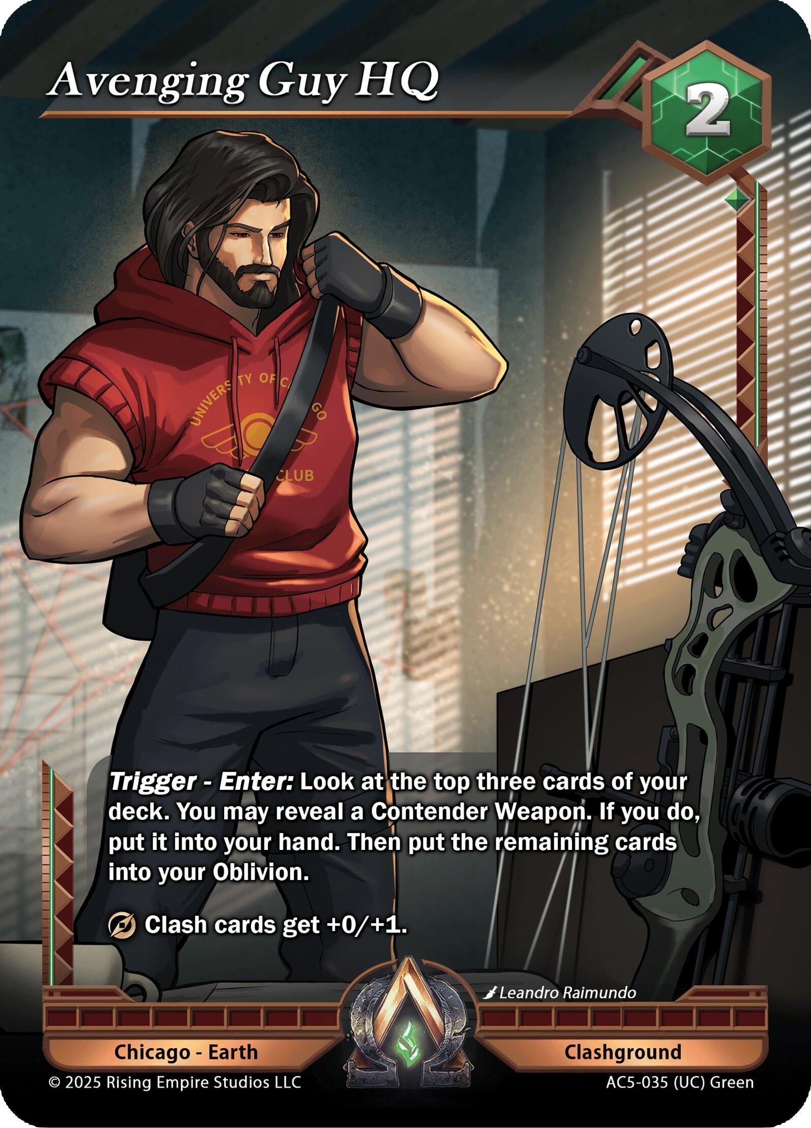 Image for Avenging Guy HQ (Equilibrium) (AC5-035) - Alpha Clash