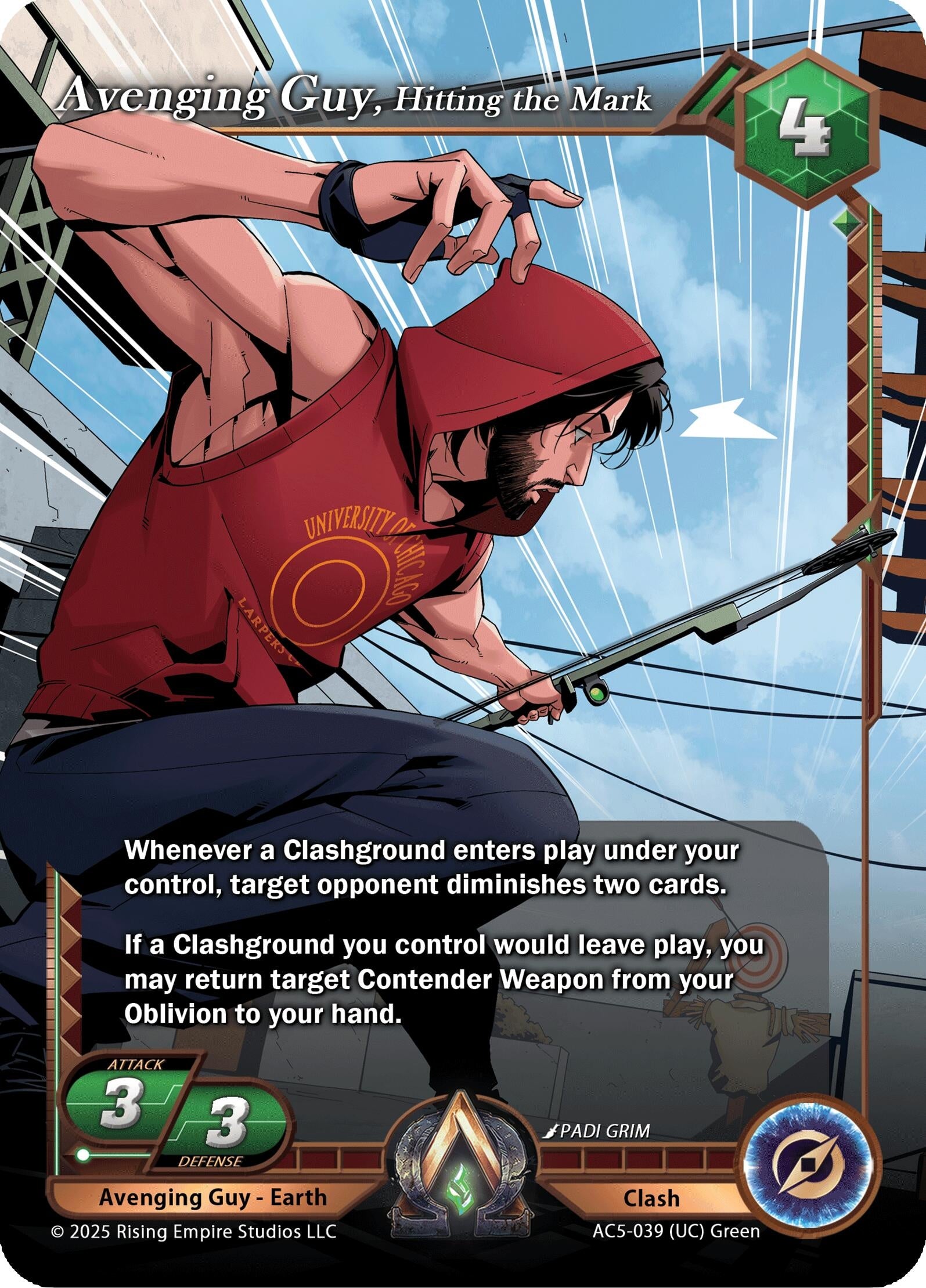 Image for Avenging Guy, Hitting the Mark (Equilibrium) (AC5-039) - Alpha Clash