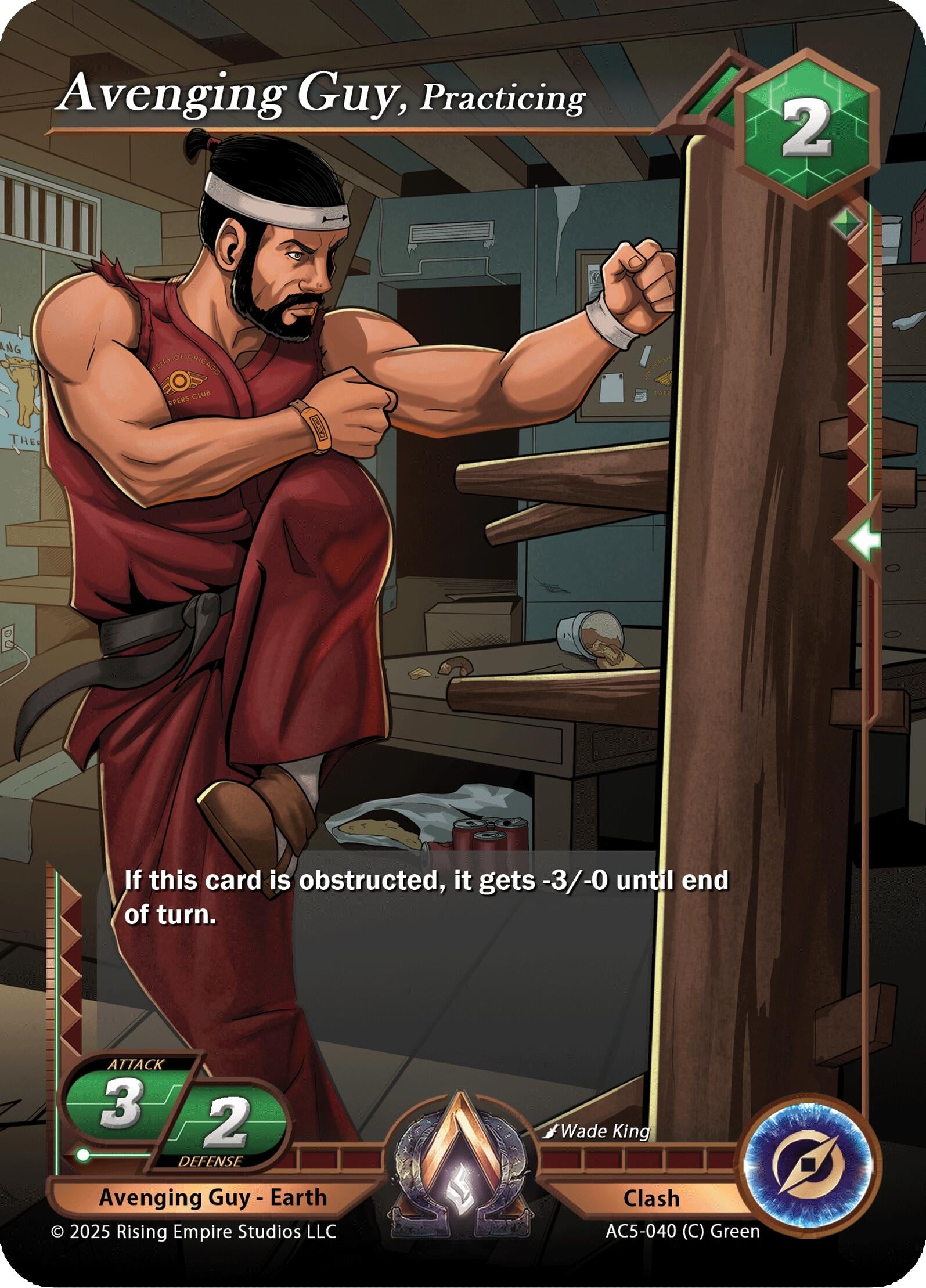 Image for Avenging Guy, Practicing (Equilibrium) (AC5-040) - Alpha Clash