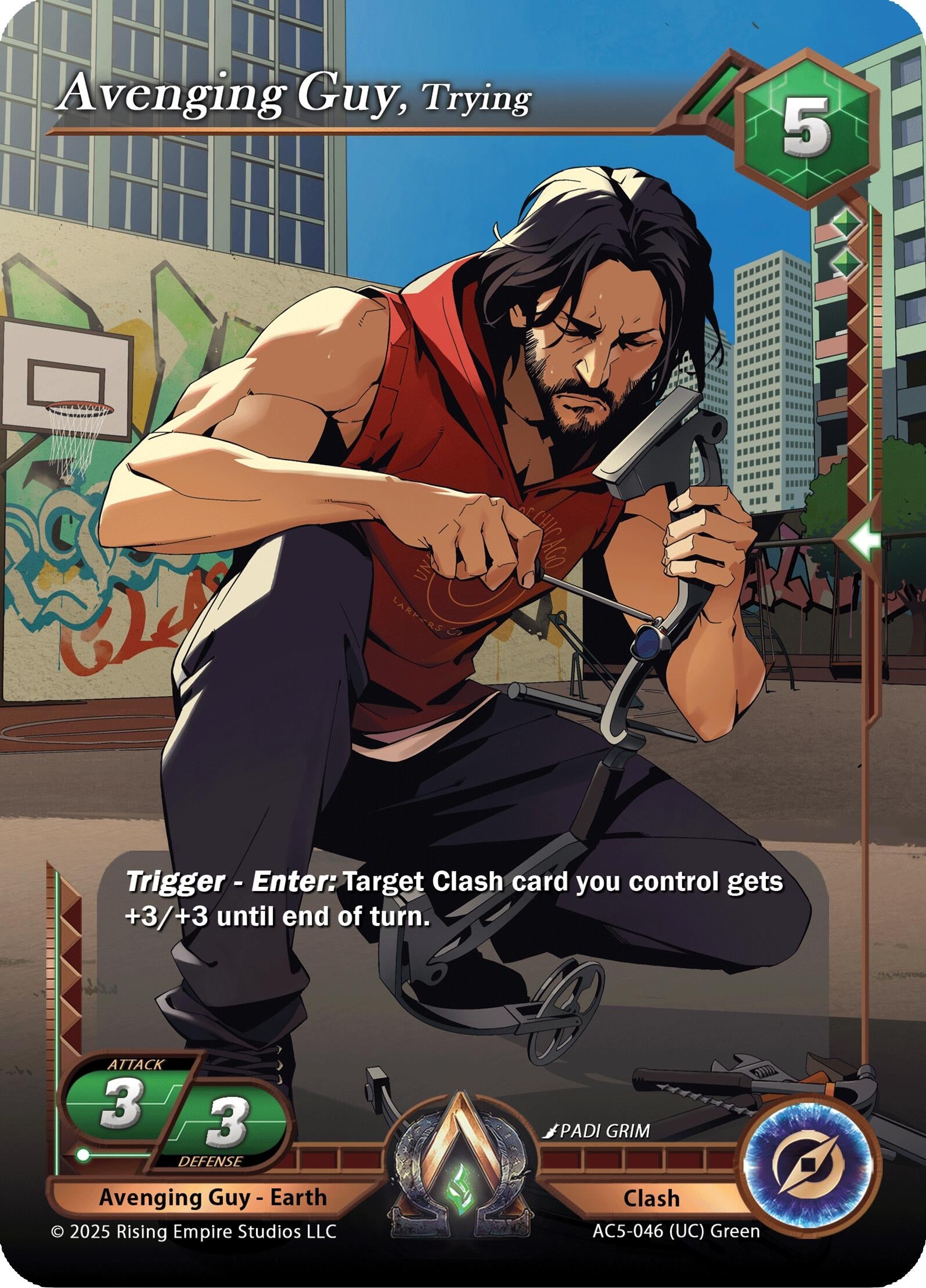 Image for Avenging Guy, Trying (Equilibrium) (AC5-046) - Alpha Clash