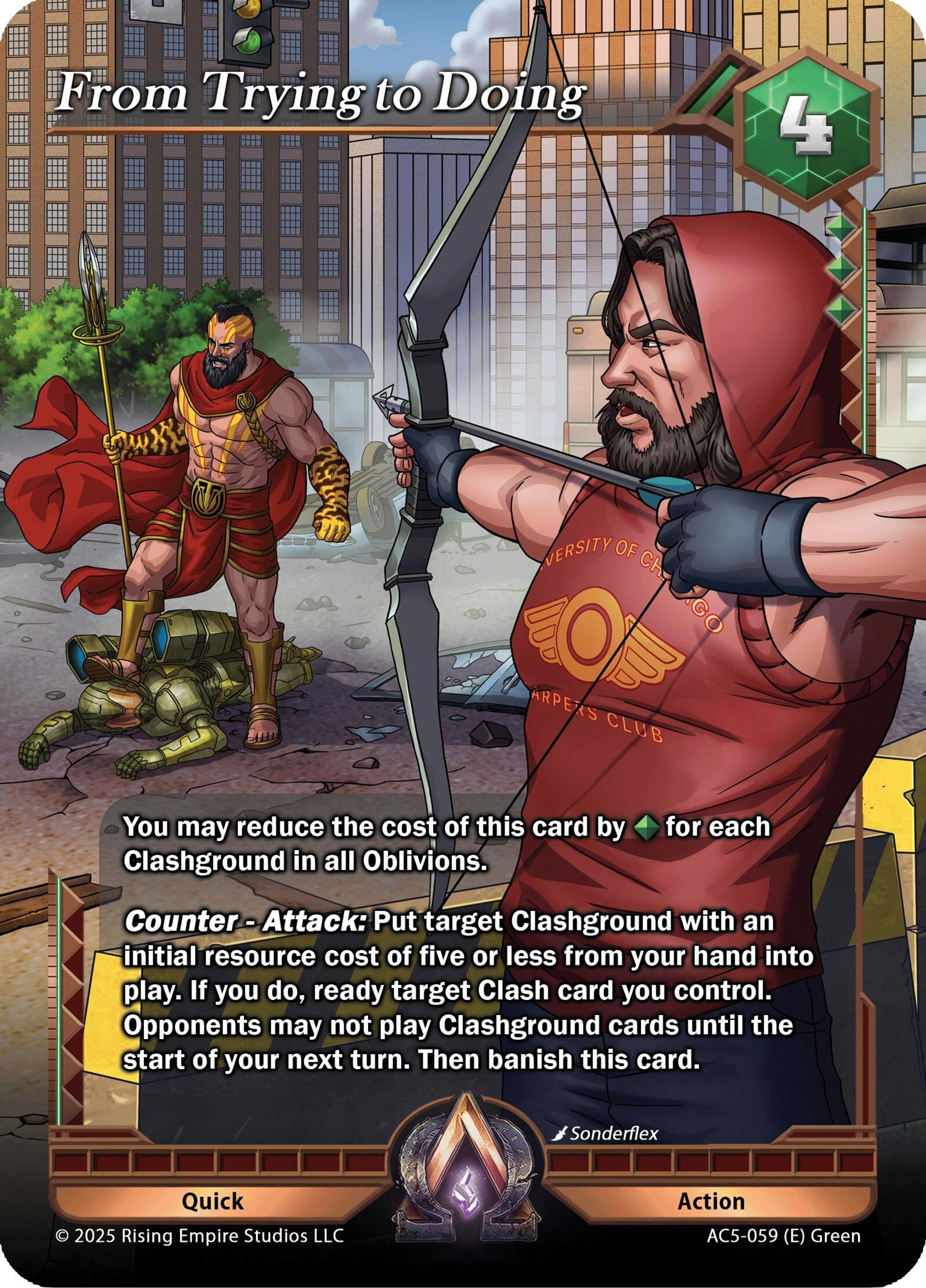 Image for From Trying to Doing (Equilibrium) (AC5-059) - Alpha Clash