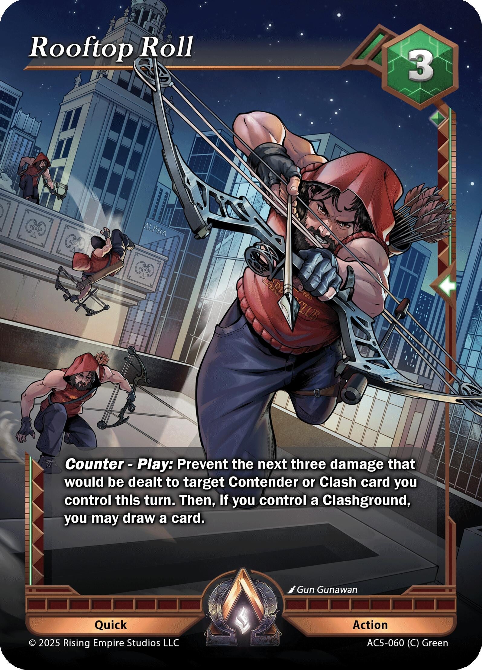 Image for Rooftop Roll (Equilibrium) (AC5-060) - Alpha Clash