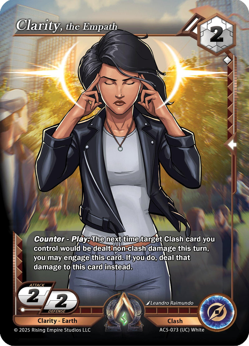 Image for Clarity, the Empath (Equilibrium) (AC5-073) - Alpha Clash