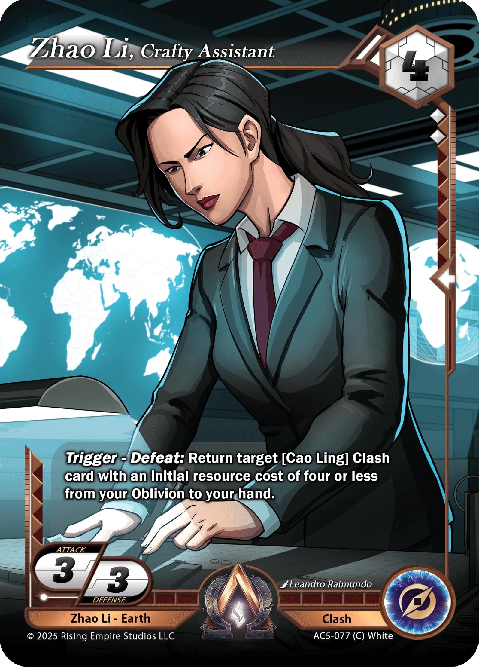 Image for Zhao Li, Crafty Assistant (Equilibrium) (AC5-077) - Alpha Clash