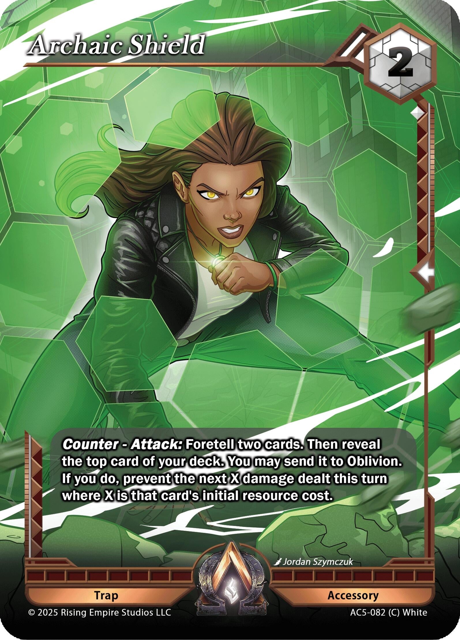 Image for Archaic Shield (Equilibrium) (AC5-082) - Alpha Clash