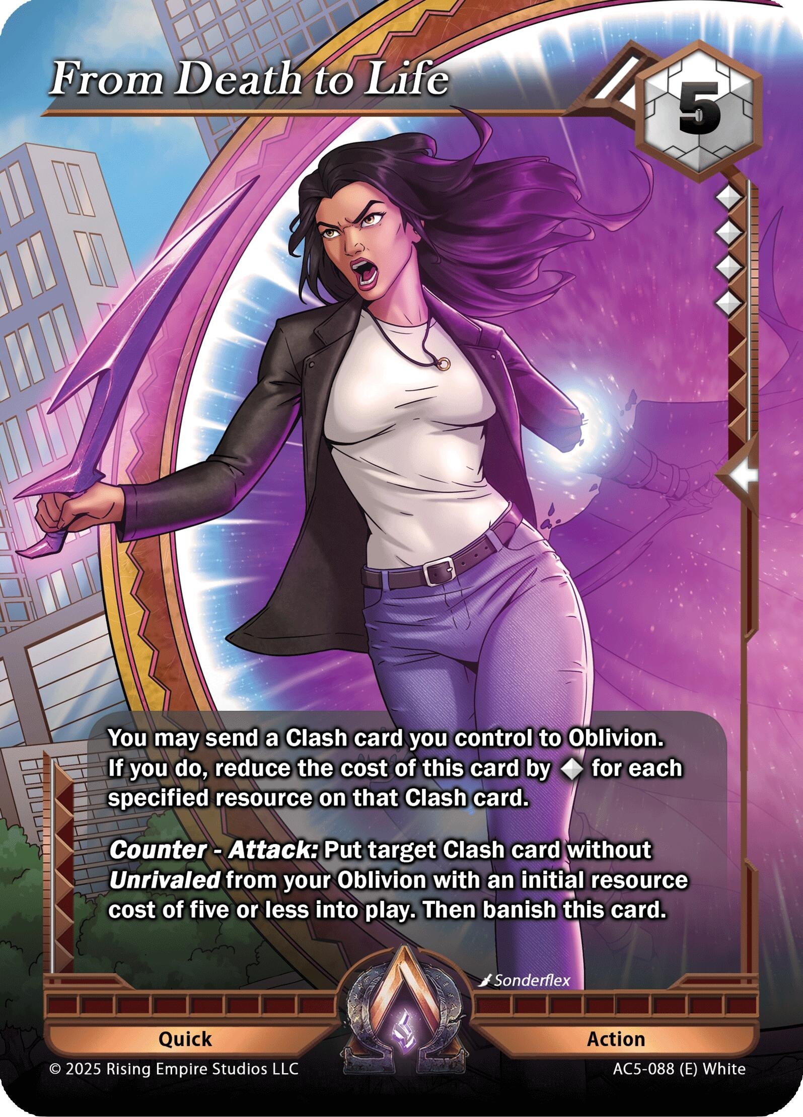 Image for From Death to Life (Equilibrium) (AC5-088) - Alpha Clash