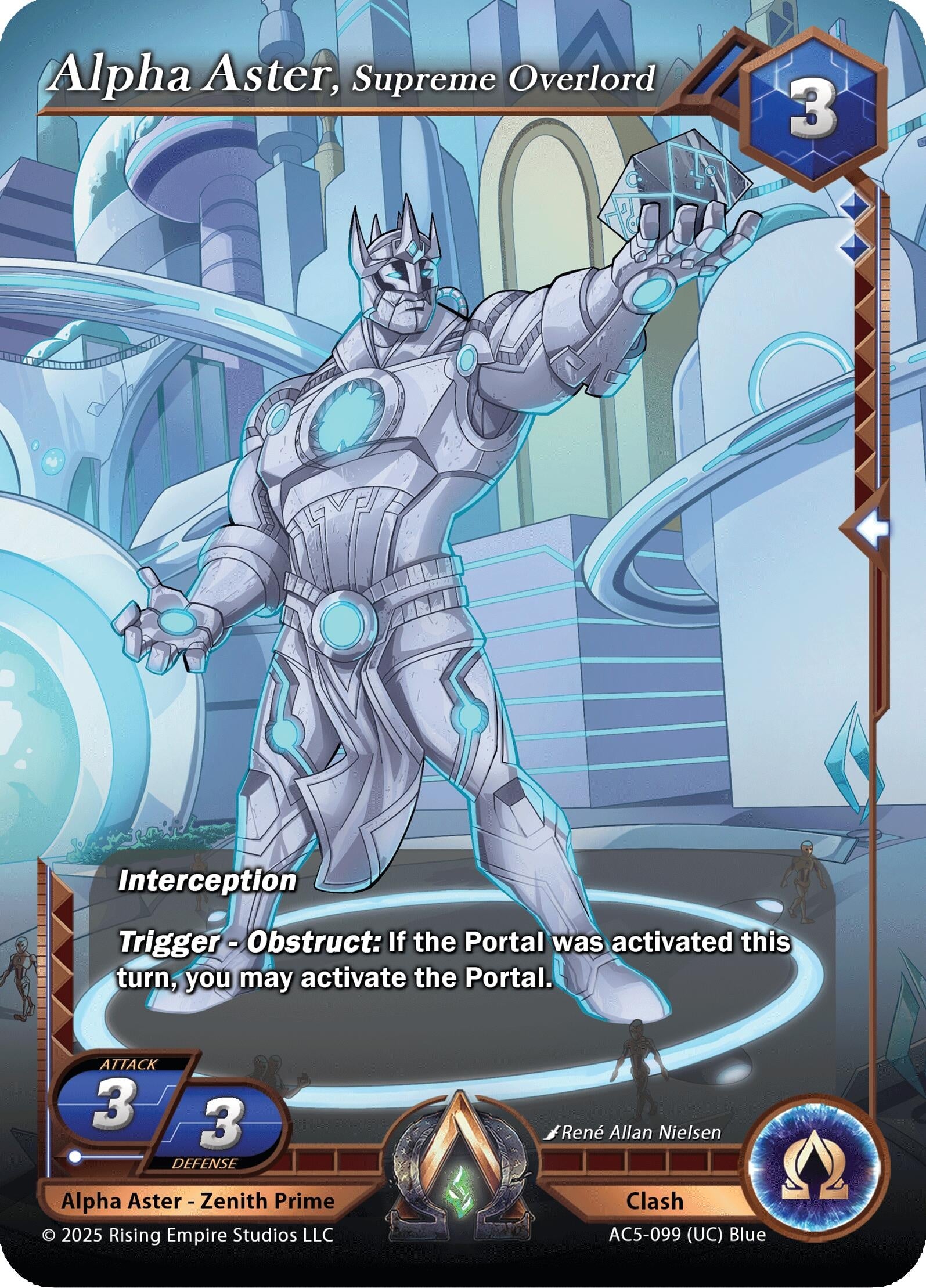 Image for Alpha Aster, Supreme Overlord (Equilibrium) (AC5-099) - Alpha Clash