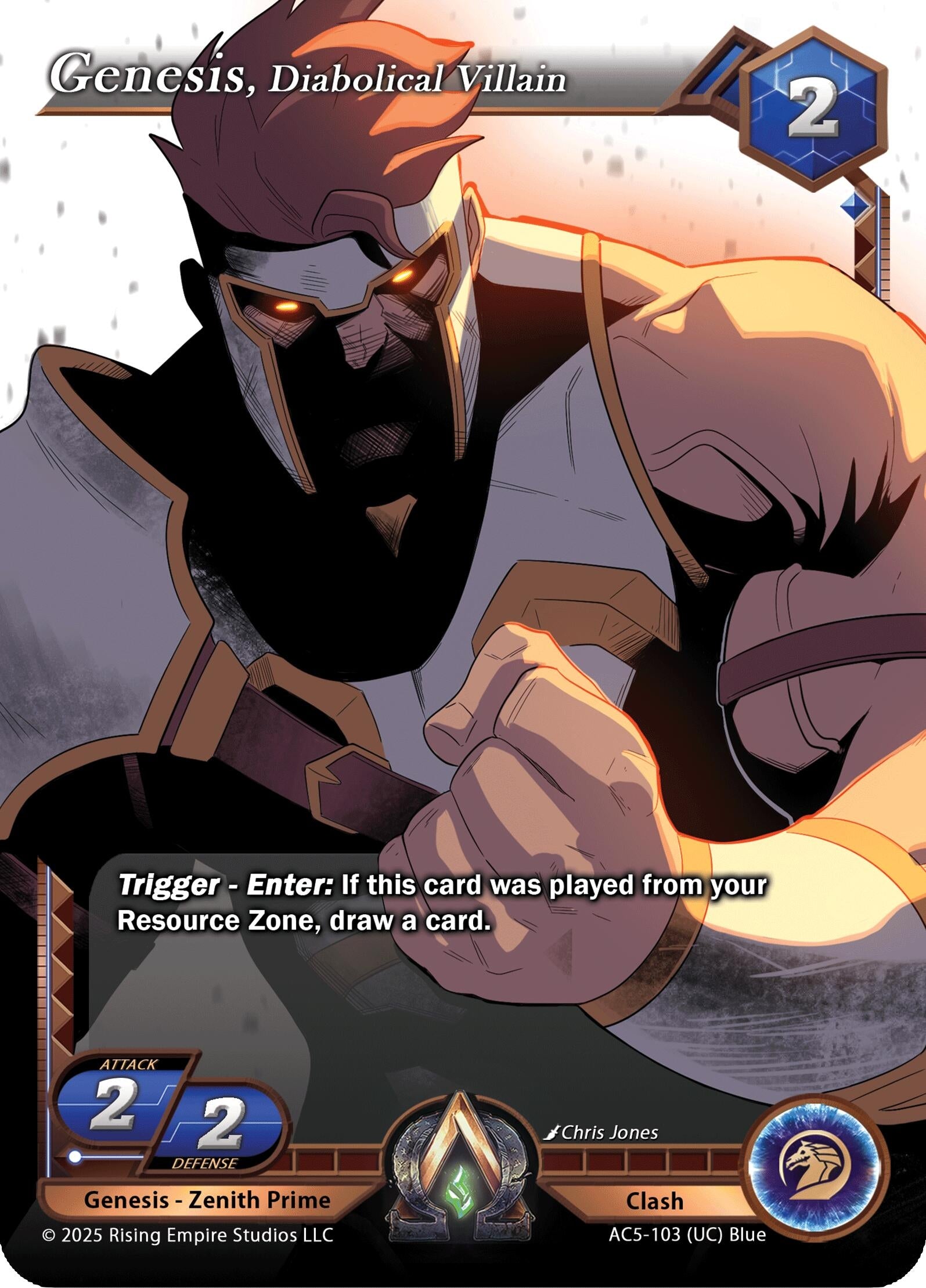 Image for Genesis, Diabolical Villain (Equilibrium) (AC5-103) - Alpha Clash