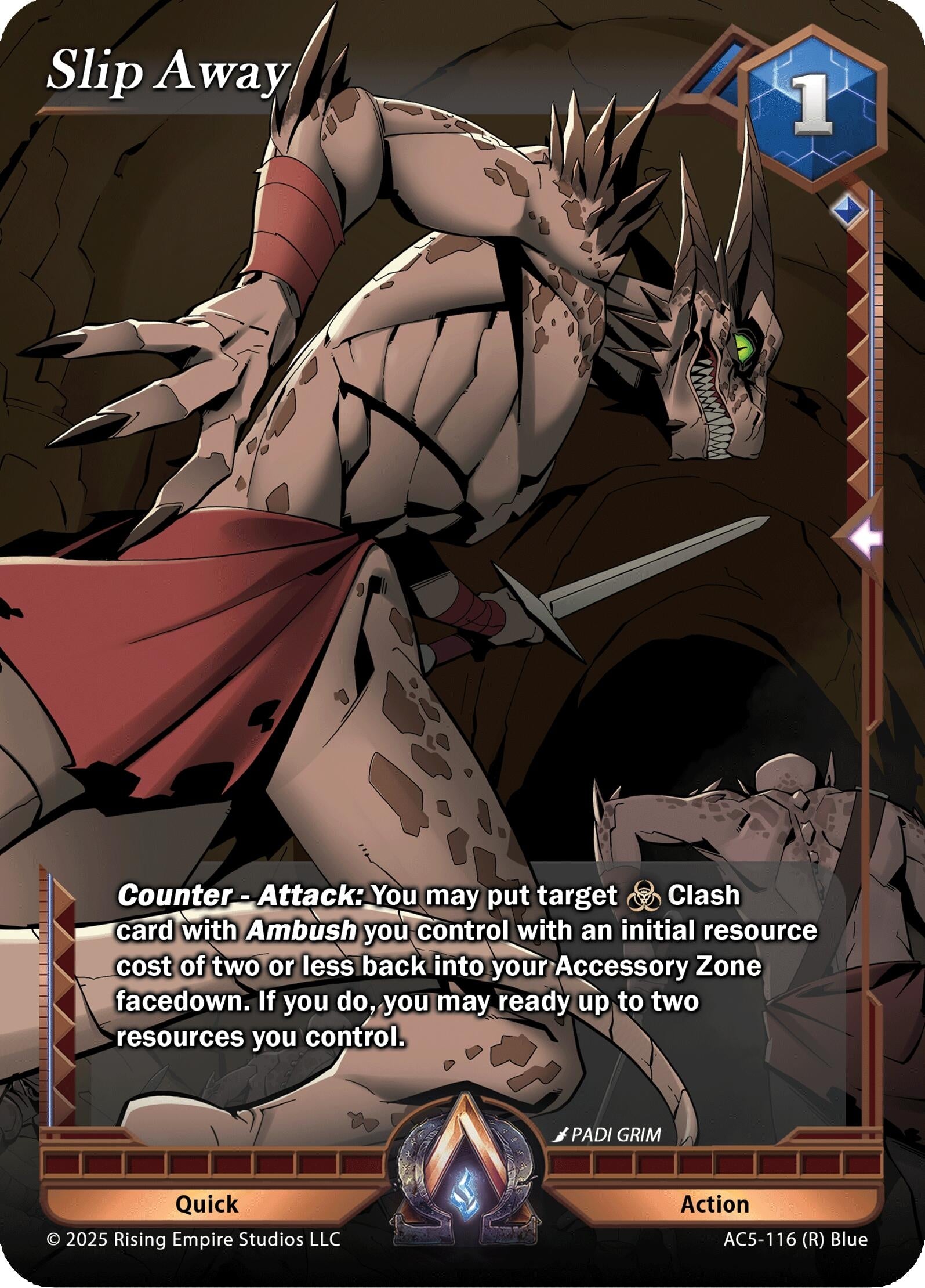 Image for Slip Away (Equilibrium) (AC5-116) - Alpha Clash