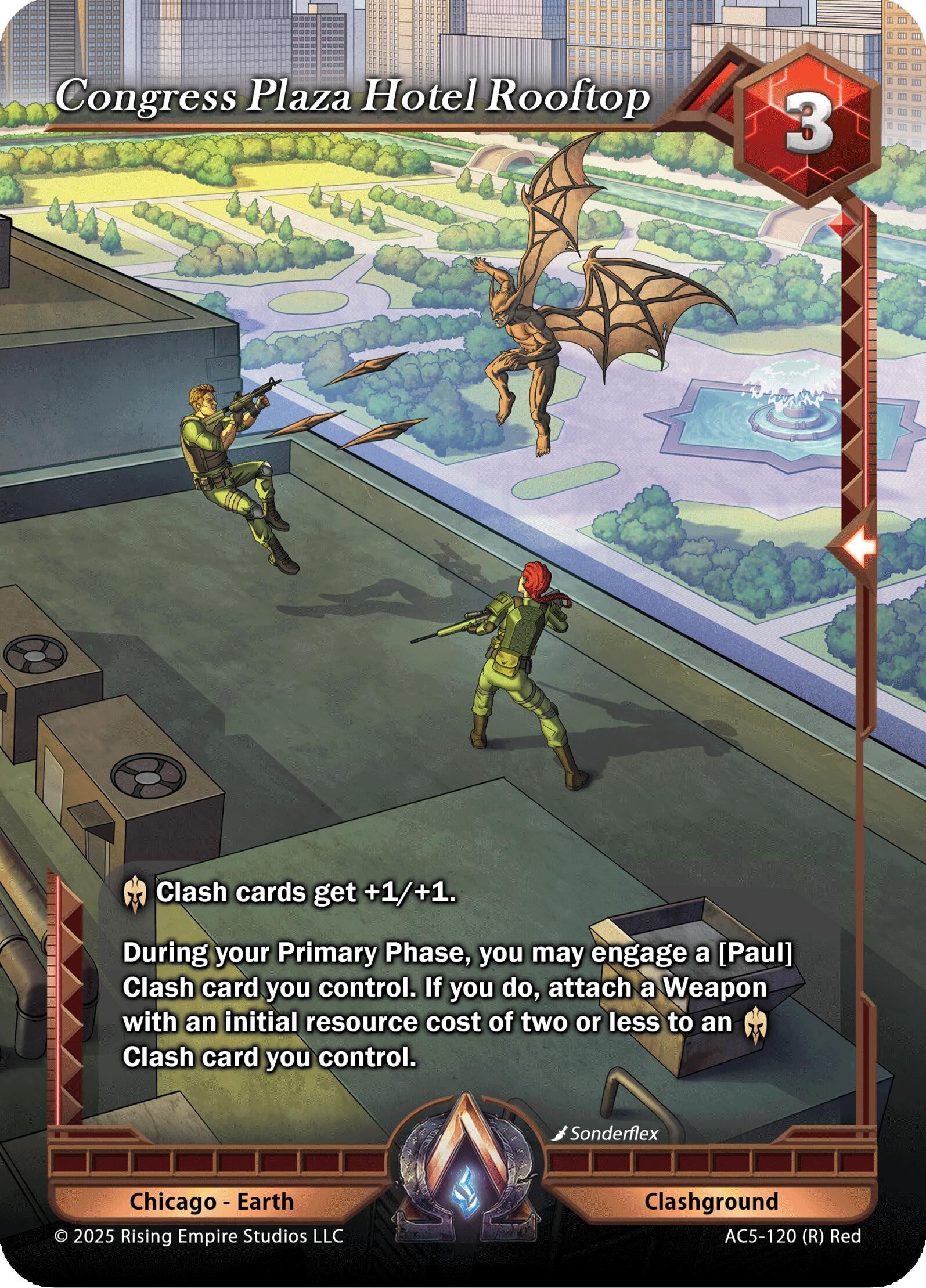 Image for Congress Plaza Hotel Rooftop (Equilibrium) (AC5-120) - Alpha Clash