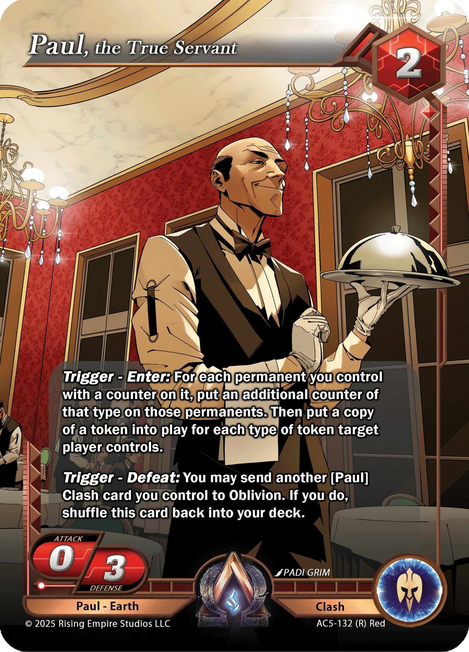 Image for Paul, the True Servant (Equilibrium) (AC5-132) - Alpha Clash