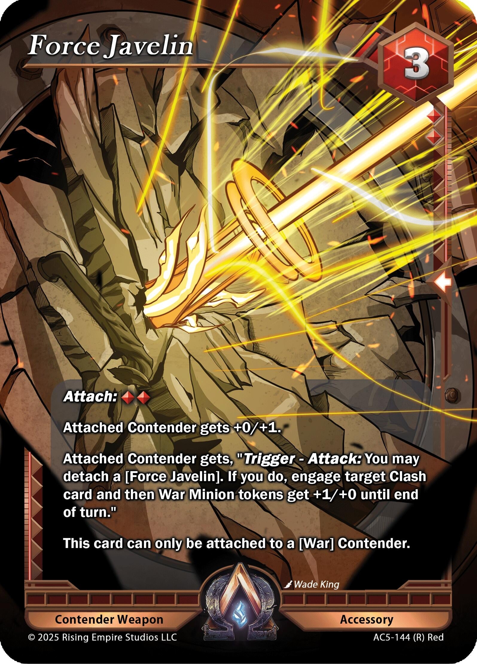 Image for Force Javelin (Equilibrium) (AC5-144) - Alpha Clash