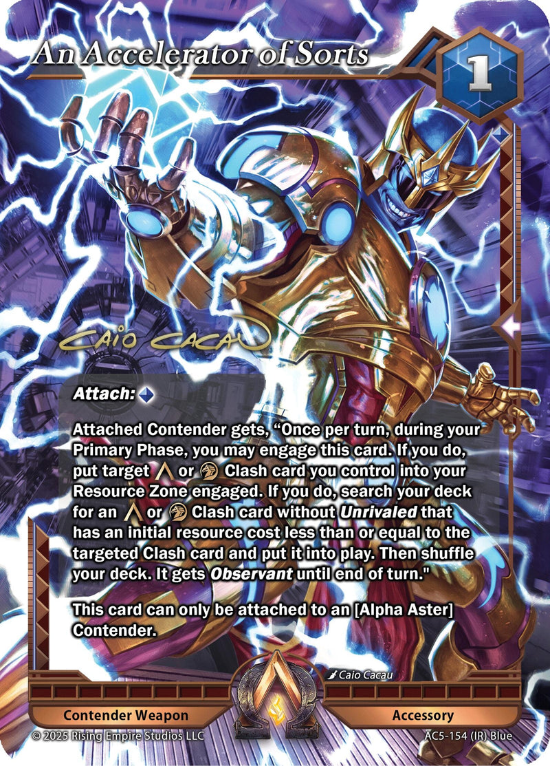 Image for An Accelerator of Sorts (Iconic Rare) (Equilibrium) (AC5-154) - Alpha Clash