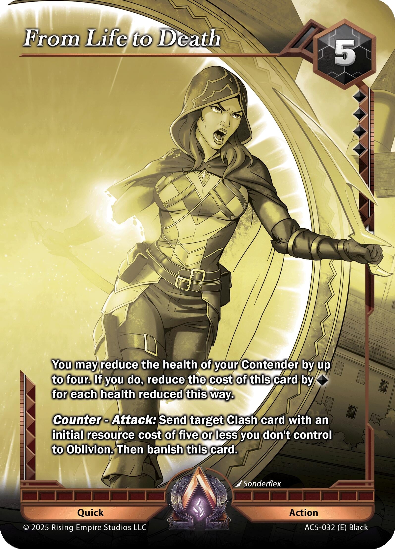 Image for From Life to Death (Gold Chase) (Equilibrium) (AC5-032) - Alpha Clash