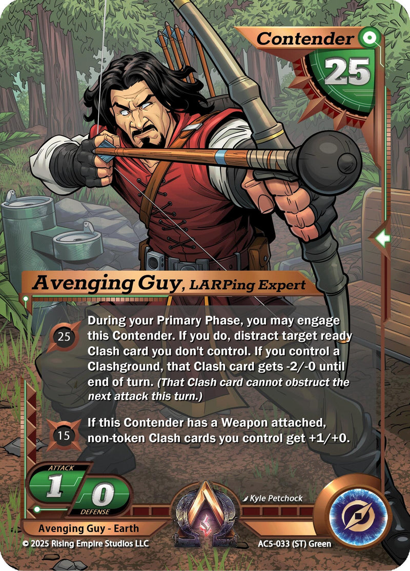 Image for Avenging Guy, LARPing Expert (Clash Kit Exclusive) (Equilibrium) (AC5-033) - Alpha Clash