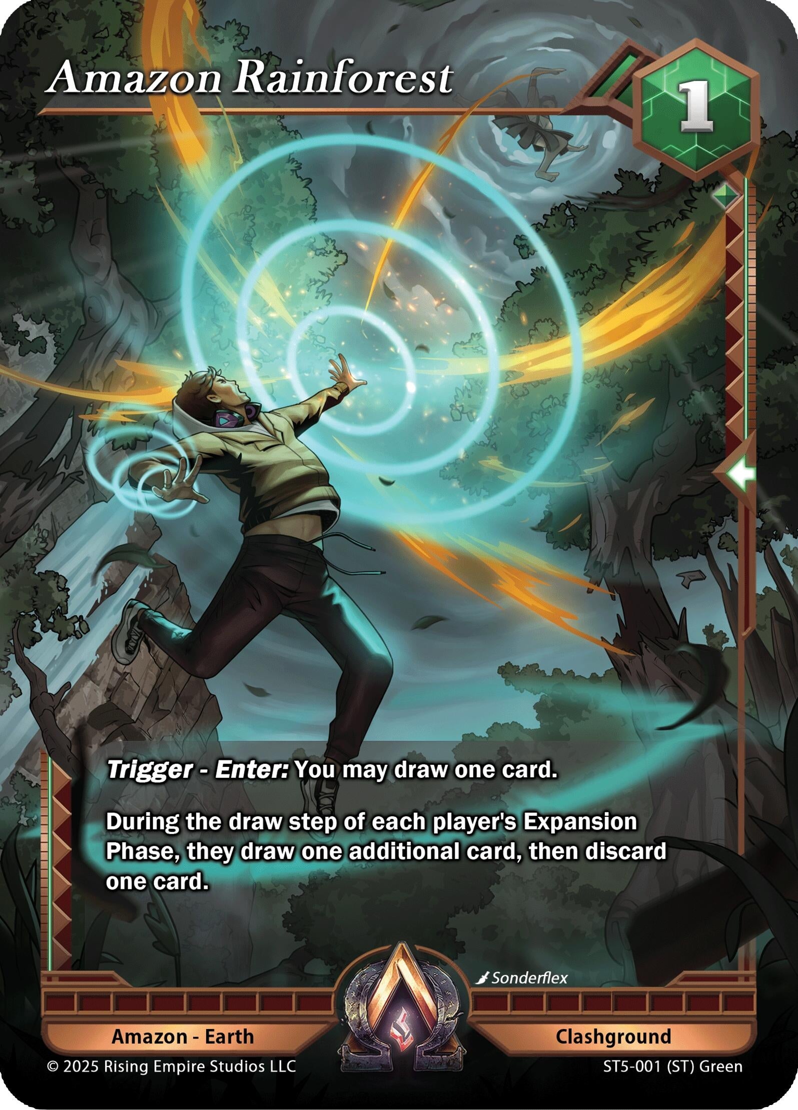 Image for Amazon Rainforest (Equilibrium) (ST5-001) - Alpha Clash