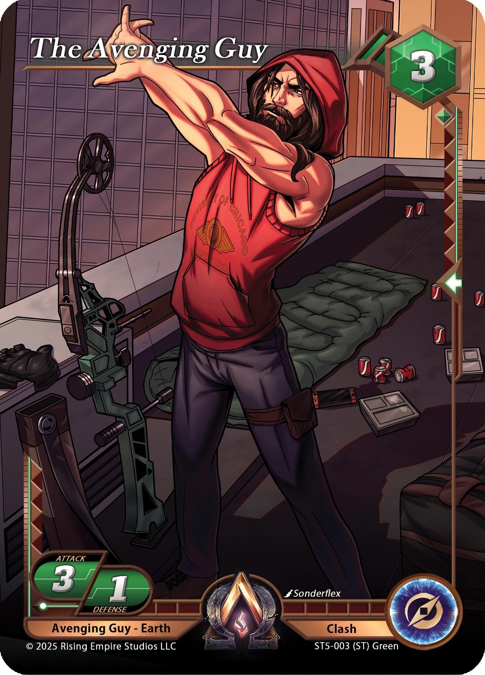 Image for The Avenging Guy (Equilibrium) (ST5-003) - Alpha Clash