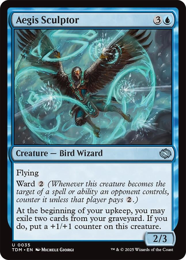 Image for Aegis Sculptor (Tarkir: Dragonstorm) (35) - Magic: The Gathering