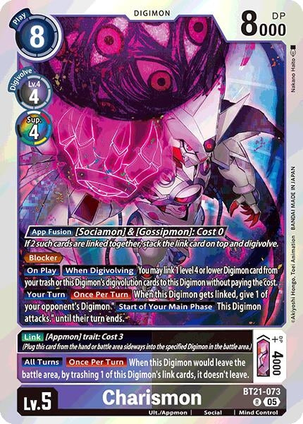 Image for Charismon (BT21) (BT21-073 R) - Digimon Card Game