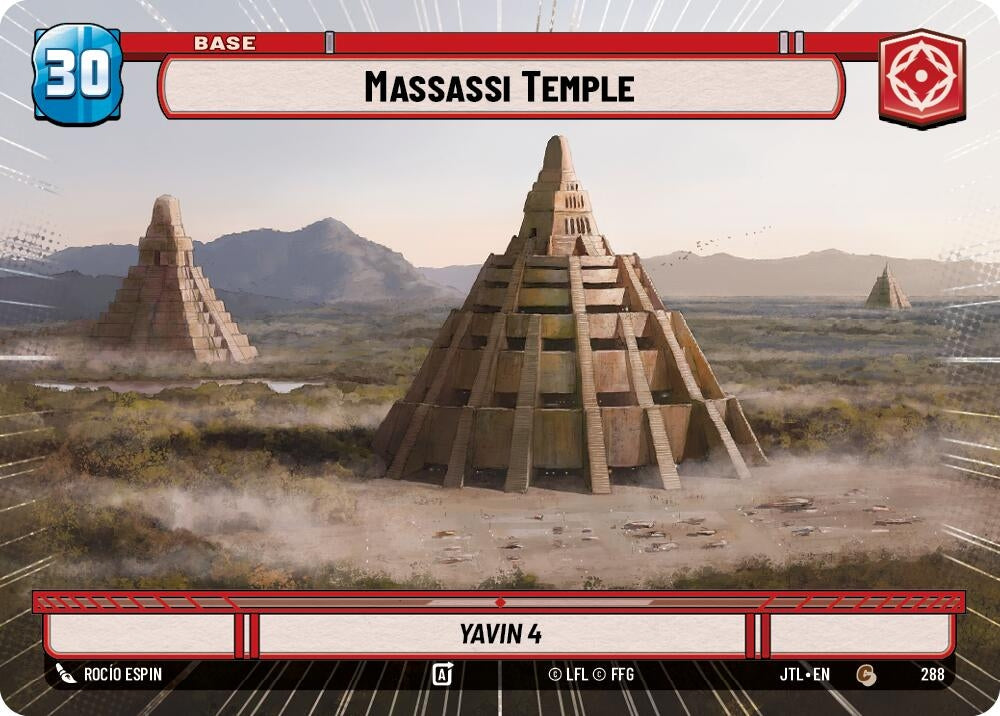 Image for Massassi Temple // Experience (Hyperspace) (Jump to Lightspeed) (288 // T07) - Star Wars: Unlimited