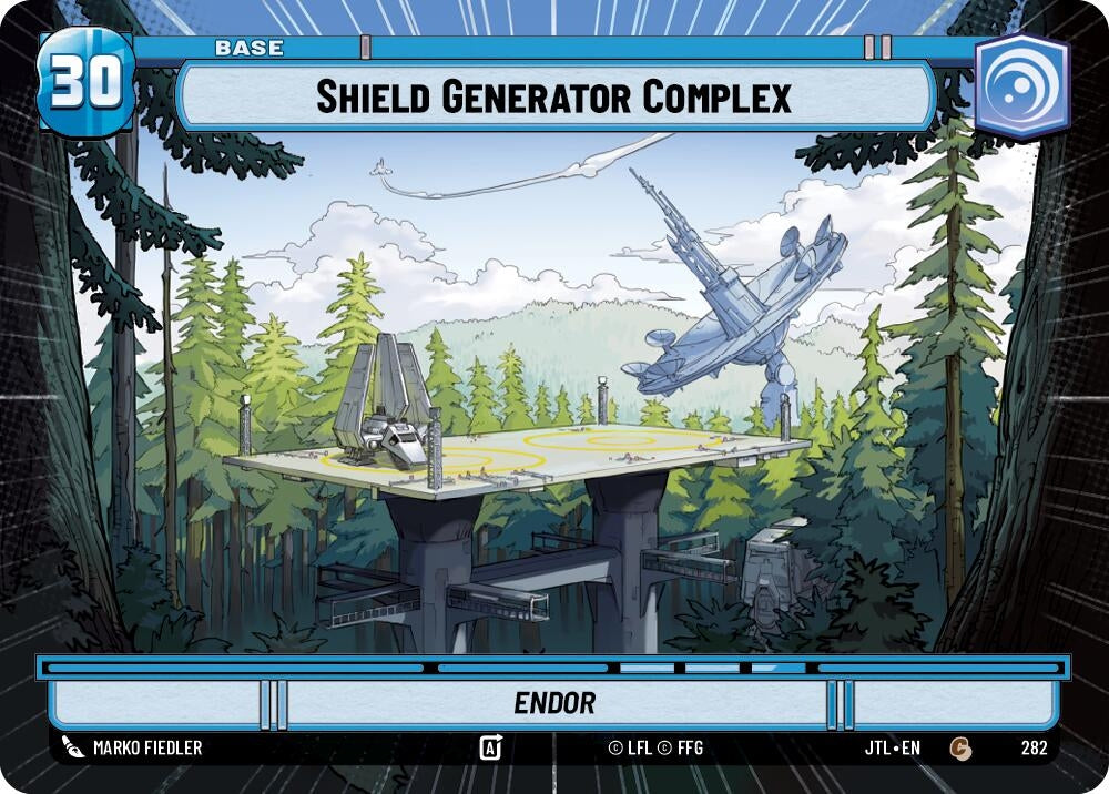 Image for Shield Generator Complex // TIE Fighter (Hyperspace) (Jump to Lightspeed) (282 // T05) - Star Wars: Unlimited