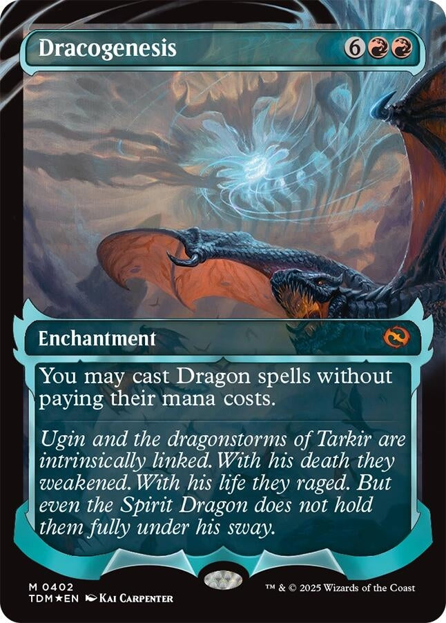 Image for Dracogenesis (0402) (Showcase) (Tarkir: Dragonstorm) (402) - Magic: The Gathering