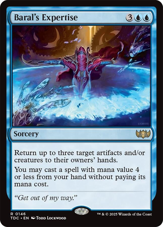 Image for Baral's Expertise (Commander: Tarkir: Dragonstorm) (146) - Magic: The Gathering