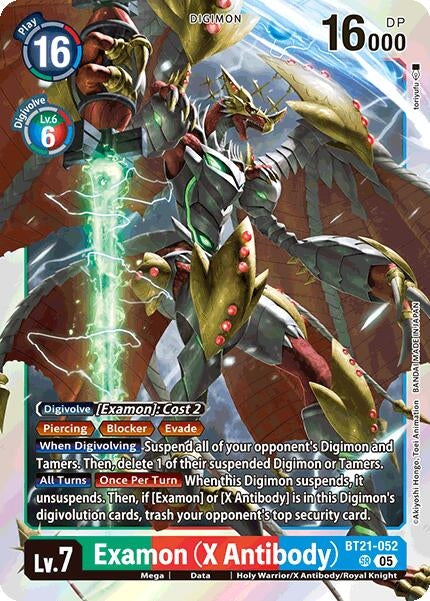 Image for Examon (X Antibody) (BT21) (BT21-052 SR) - Digimon Card Game