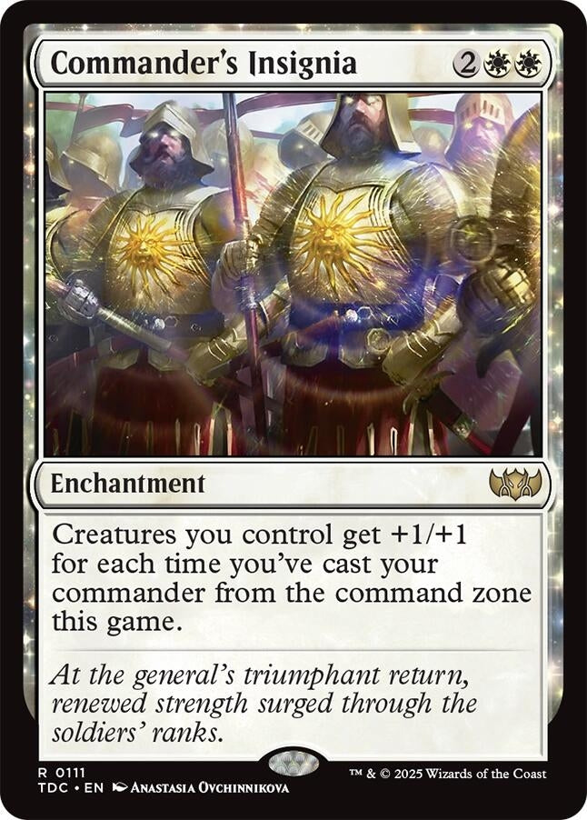 Image for Commander's Insignia (Commander: Tarkir: Dragonstorm) (111) - Magic: The Gathering