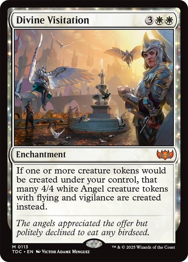 Image for Divine Visitation (Commander: Tarkir: Dragonstorm) (113) - Magic: The Gathering