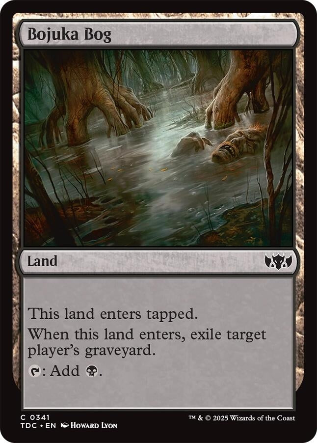 Image for Bojuka Bog (Commander: Tarkir: Dragonstorm) (341) - Magic: The Gathering