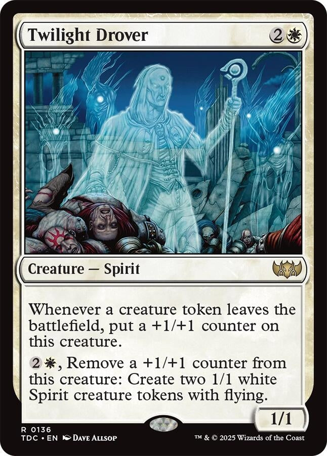 Image for Twilight Drover (Commander: Tarkir: Dragonstorm) (136) - Magic: The Gathering