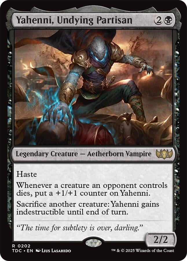 Image for Yahenni, Undying Partisan (Commander: Tarkir: Dragonstorm) (202) - Magic: The Gathering