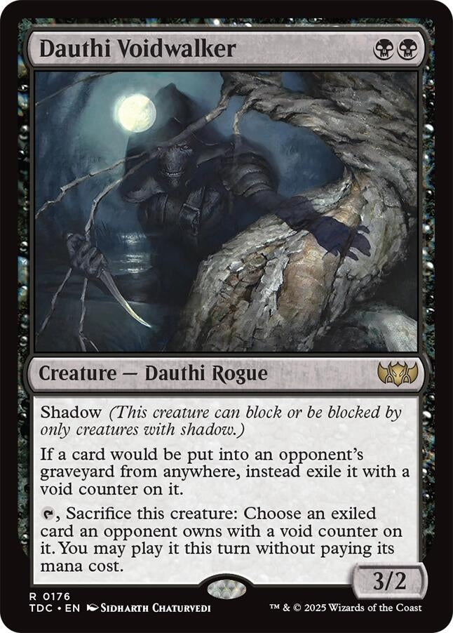 Image for Dauthi Voidwalker (Commander: Tarkir: Dragonstorm) (176) - Magic: The Gathering