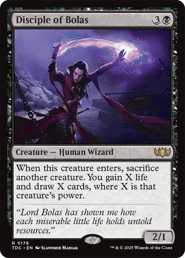 Image for Disciple of Bolas (Commander: Tarkir: Dragonstorm) (178) - Magic: The Gathering