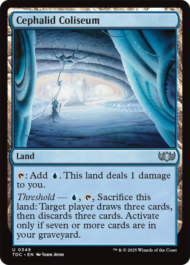 Image for Cephalid Coliseum (Commander: Tarkir: Dragonstorm) (349) - Magic: The Gathering