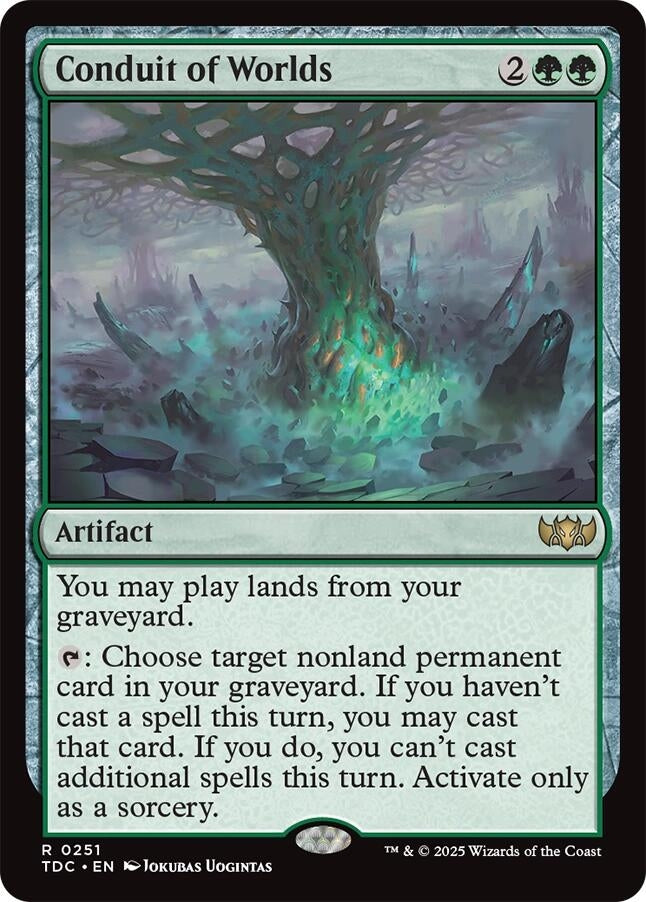 Image for Conduit of Worlds (Commander: Tarkir: Dragonstorm) (251) - Magic: The Gathering
