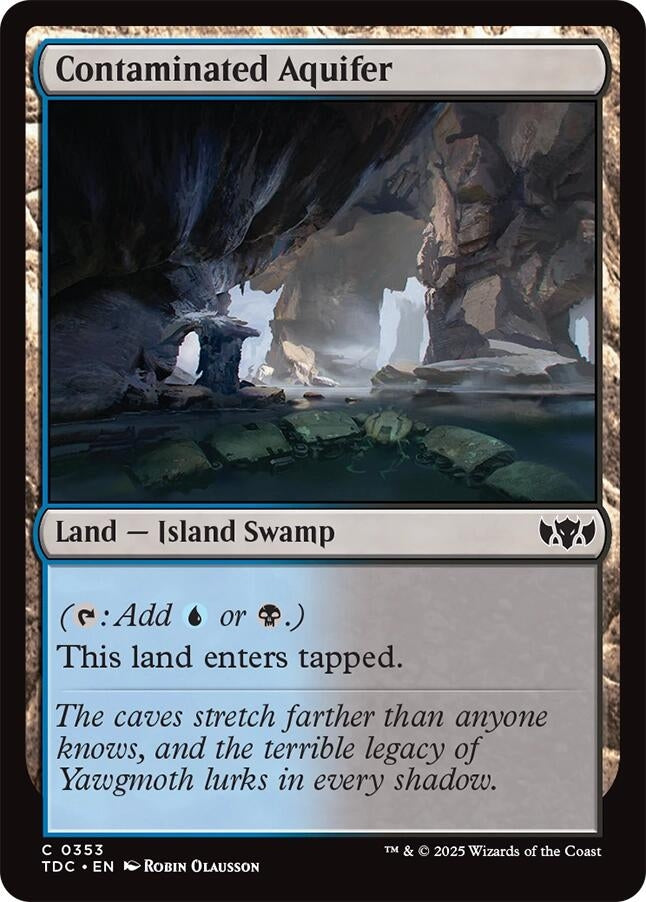 Image for Contaminated Aquifer (Commander: Tarkir: Dragonstorm) (353) - Magic: The Gathering
