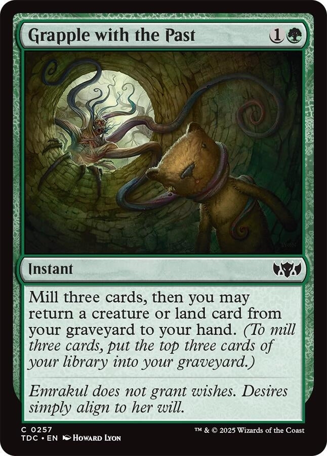 Image for Grapple with the Past (Commander: Tarkir: Dragonstorm) (257) - Magic: The Gathering