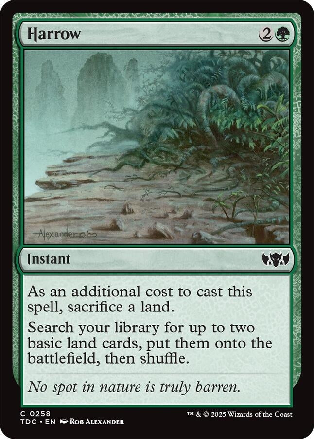 Image for Harrow (Commander: Tarkir: Dragonstorm) (258) - Magic: The Gathering