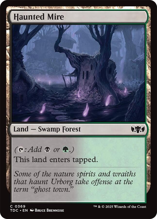Image for Haunted Mire (Commander: Tarkir: Dragonstorm) (369) - Magic: The Gathering