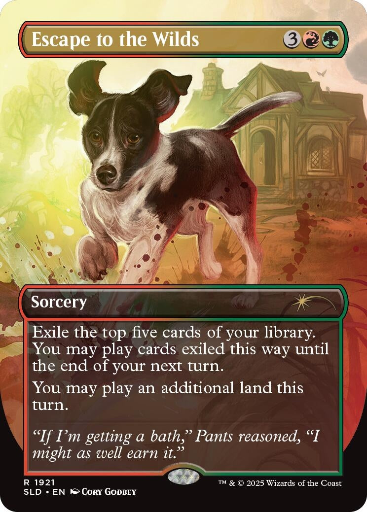 Image for Escape to the Wilds (1921) (Secret Lair Drop Series) (1921) - Magic: The Gathering