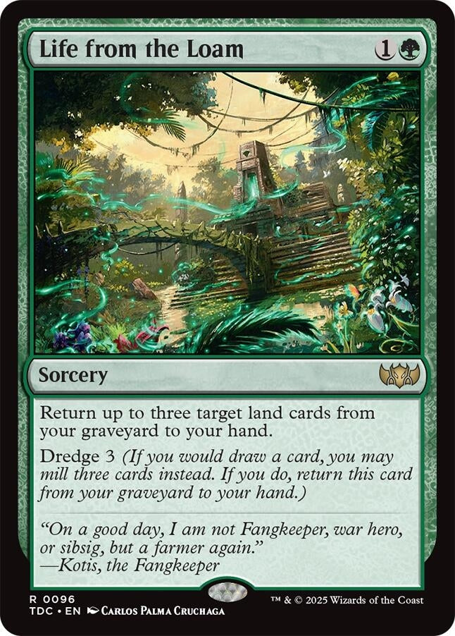 Image for Life from the Loam (Commander: Tarkir: Dragonstorm) (96) - Magic: The Gathering